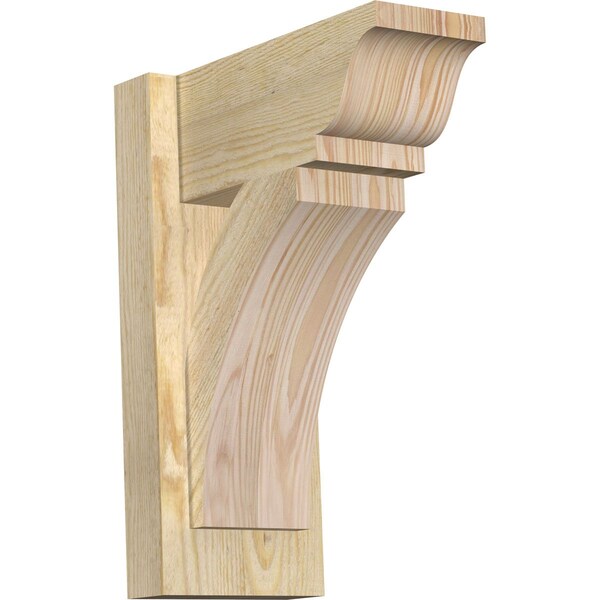 Ekena Millwork Thorton Traditional Rough Sawn Outlooker, Douglas Fir, 6"W x 12"D x 16"H OUT06X12X16THR01RDF - main